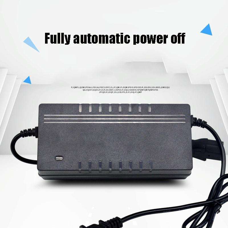 24V 5A Lithium Battery Car Electromobile Sprayer Lawn Mower Lighting Battery Charger, US Plug