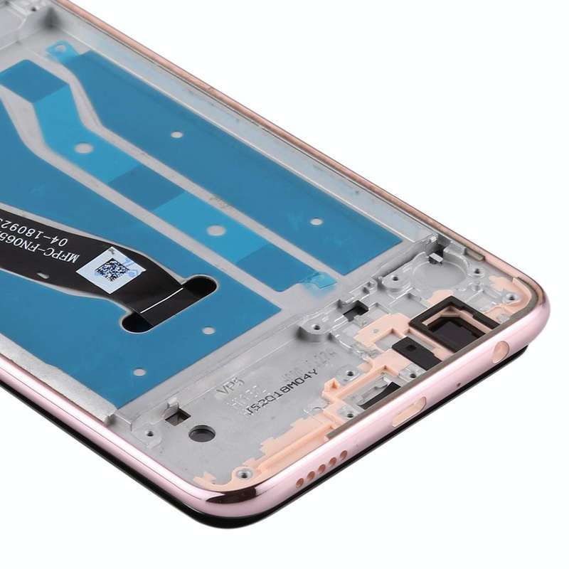 OEM LCD Screen for Huawei Y9 (2019) Digitizer Full Assembly with Frame(Gold)