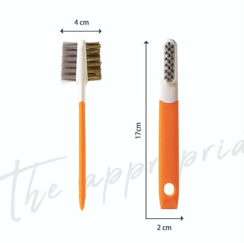 3 PCS Multifunctional Gas Stove Cleaning Brush And Rust Removing Wire Brush(Random Color Delivery)