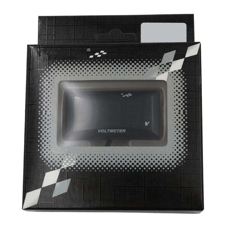 12-150V Motorcycle LCD Display Voltage(Red Light)