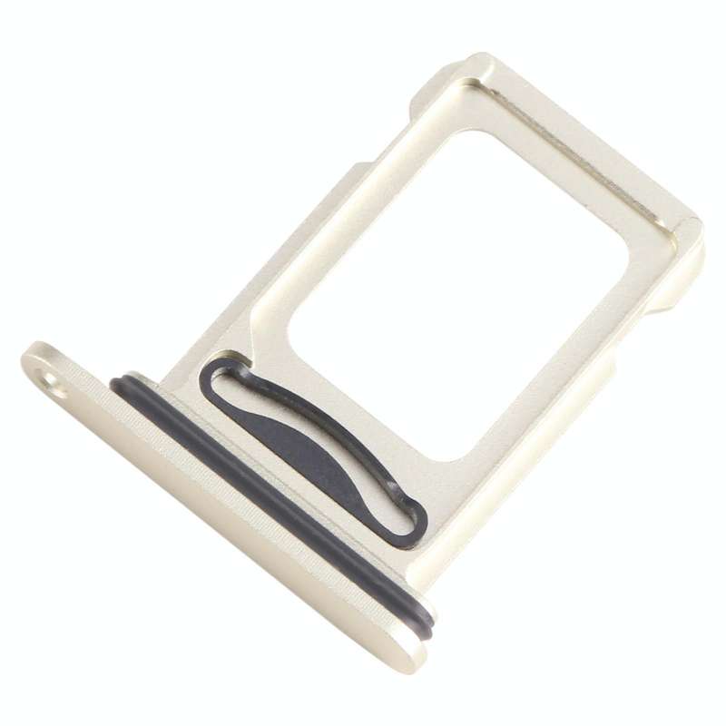 For iPhone 15 SIM + SIM Card Tray (Yellow)
