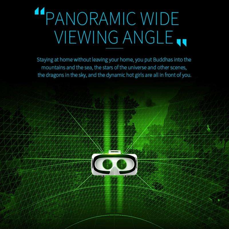 VR SHINECON G06E Virtual Reality 3D Video Glasses Suitable for 4.7 inch - 6.1 inch Smartphone wit...