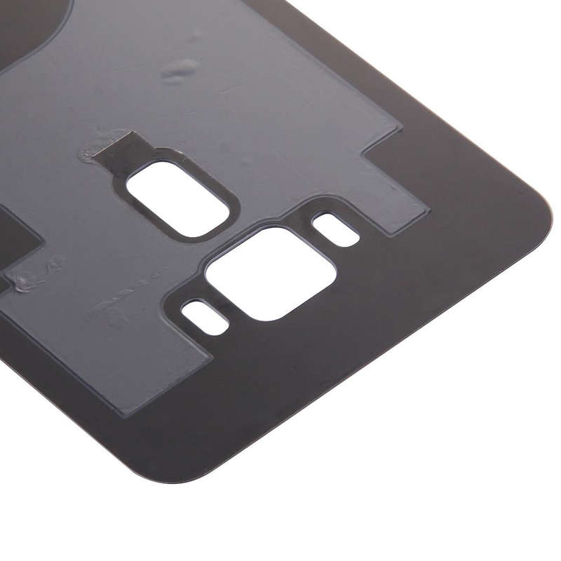 Glass Back Battery Cover for ASUS ZenFone 3 / ZE520KL 5.2 inch(Black)