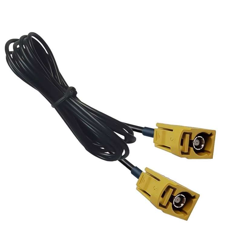 For RG174 Cable Fakra Radio Crimp Female Jack / Plug Connector with Phantom RF Coaxial(Fakra Z)