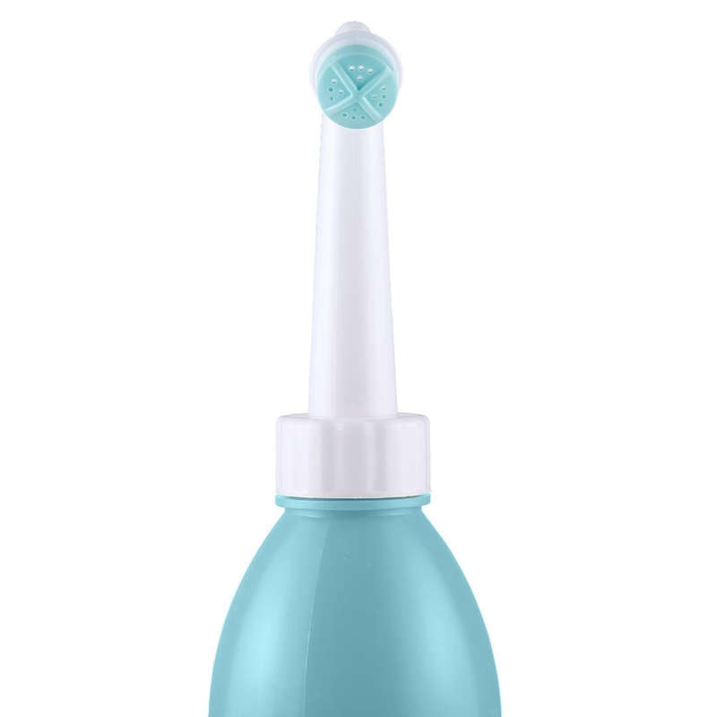 MDT-002 500ml Portable Handheld Travel Bidet Women Vaginal Washing Sprayer(Blue)