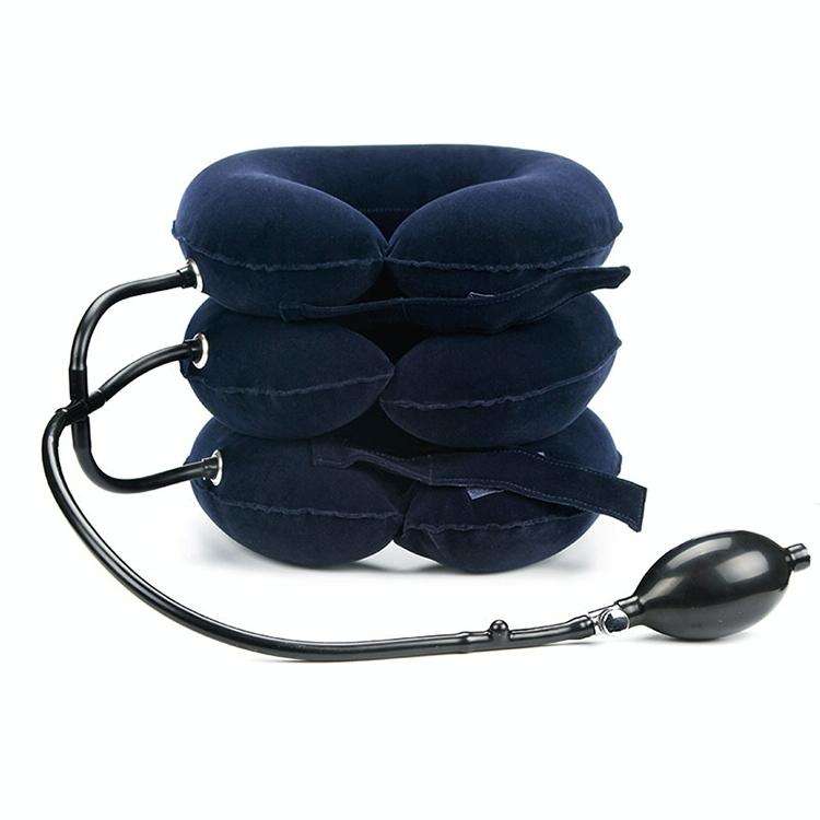 Household Full Cashmere Cervical Traction Instrument Neck Protection Inflatable Cervical Spine Ma...