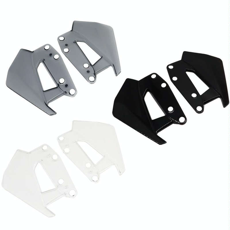 For BMW R1300GS Motorcycle Side Air Deflector Windshield(Grey)