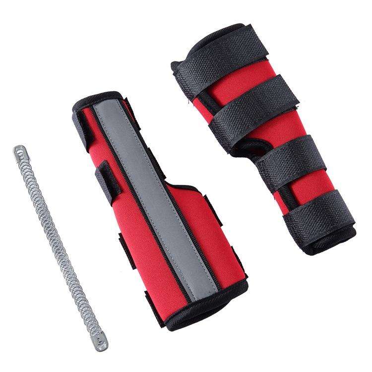 Pet Knee Pads Dog Leg Guards Pet Protective Gear Surgery Injury Sheath, Size: S(HJ29 Reflective W...