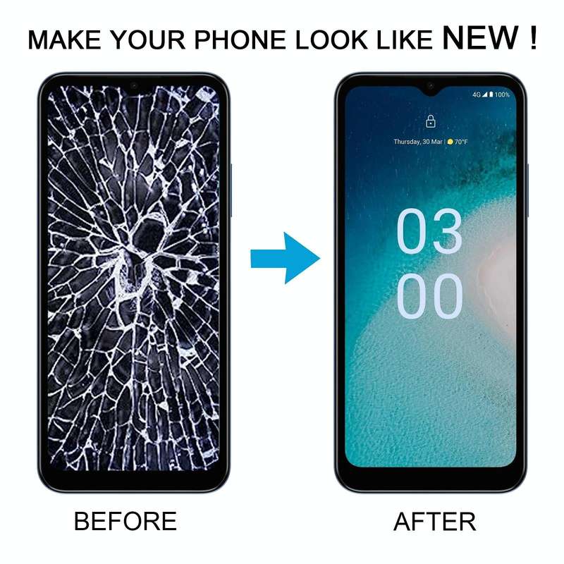 For Nokia C300 OEM LCD Screen with Digitizer Full Assembly