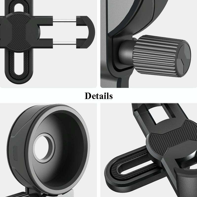 Eyeskey Telescope Phone Holder Camera Holder Telescope Universal Astronomical Mirror Phone Clip, ...