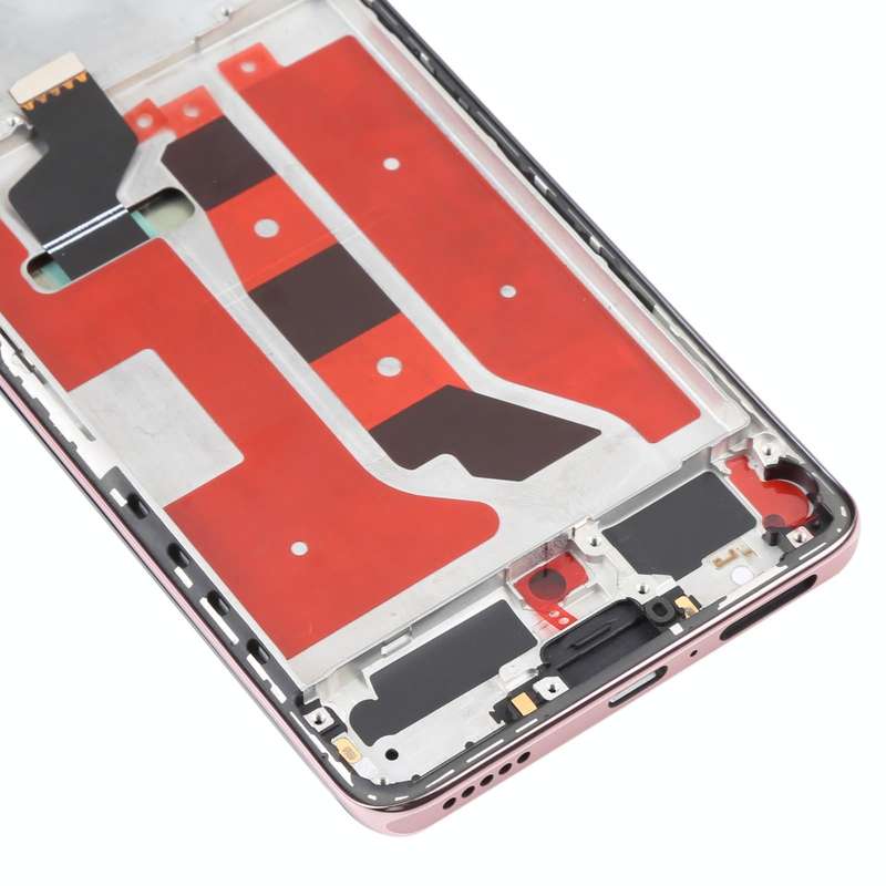 Original OLED LCD Screen for Honor 50 Digitizer Full Assembly with Frame(Pink)