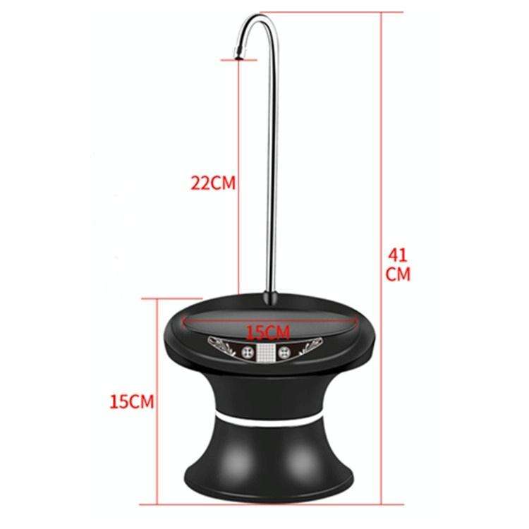 Tray Bucket Water Pump USB Rechargeable Wireless Electric Mineral Water Bucket Automatic Water Di...