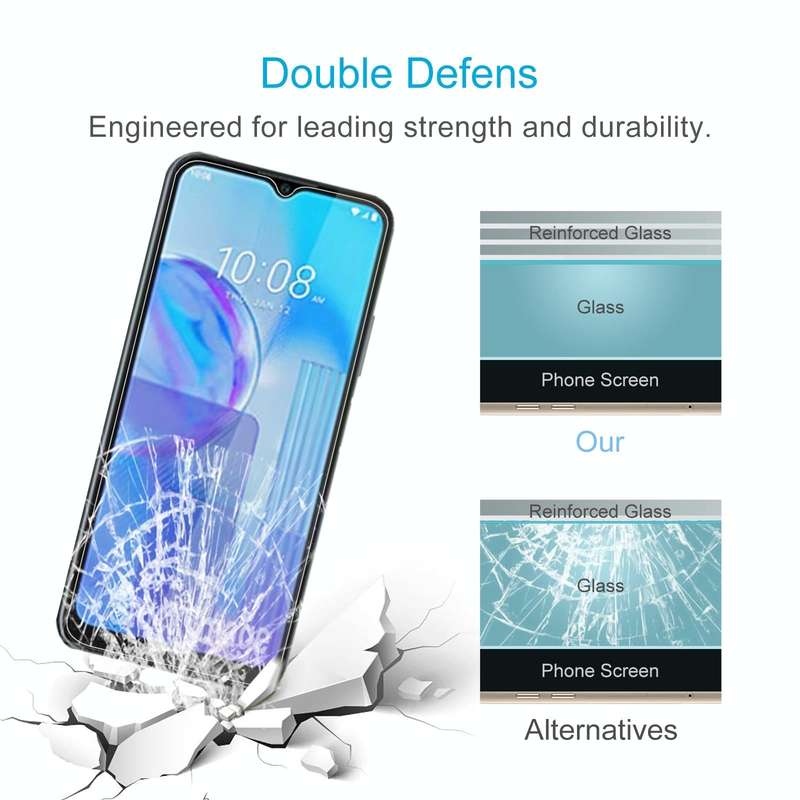 For HTC Wildfire E star 50pcs 0.26mm 9H 2.5D Tempered Glass Film