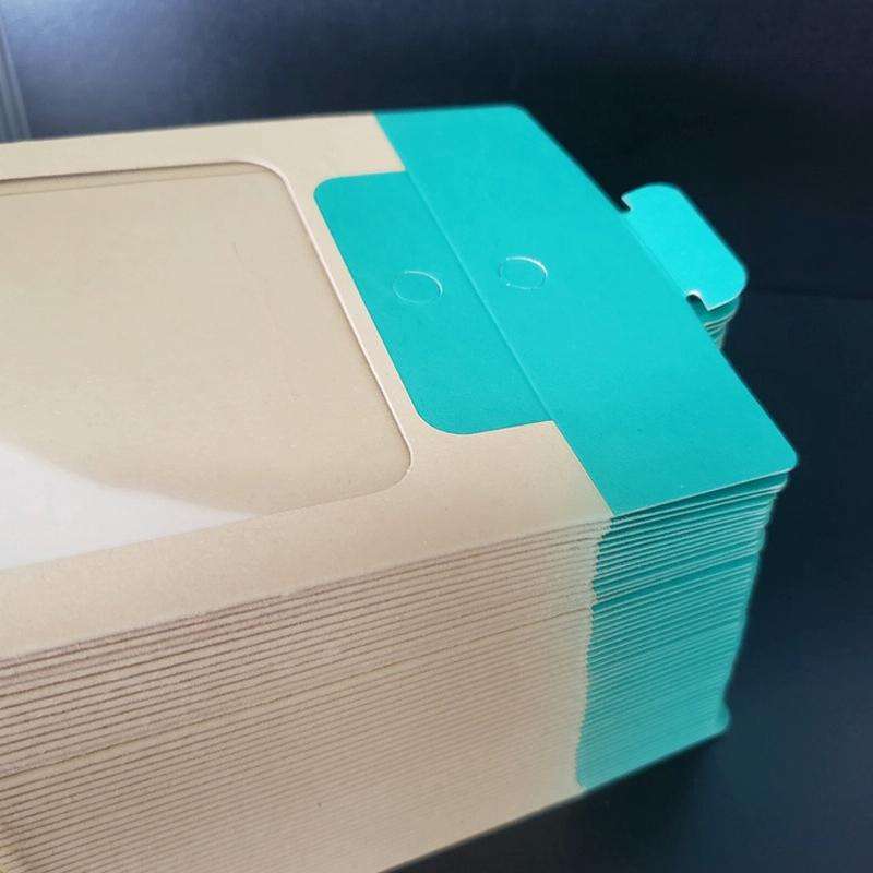 50 PCS Phone Case Packaging Box Kraft Paper Phone Accessories Packaging Bags 204 x 114mm