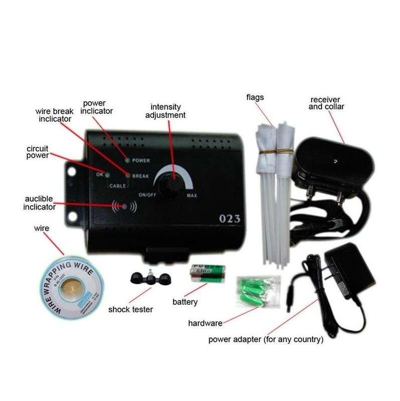 Pet Electronic Fence Pet Control Protective Fence, Plug Specifications:EU Plug