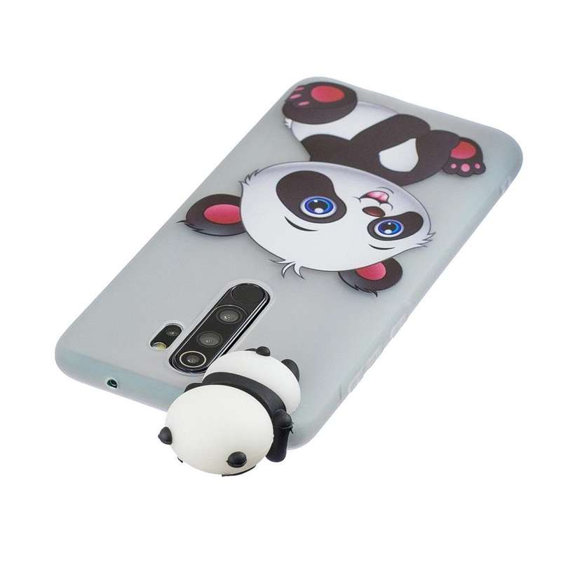 For Xiaomi Redmi Note 8 Pro Shockproof Cartoon TPU Protective Case(Panda)