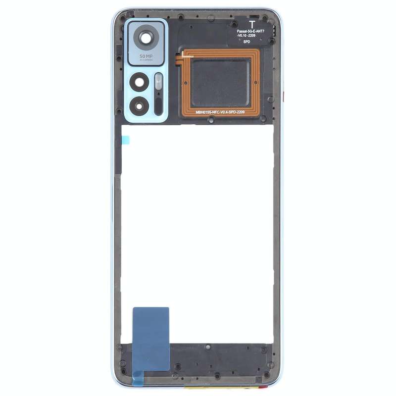 For TCL 30+ Original Middle Frame Bezel Plate (Blue)