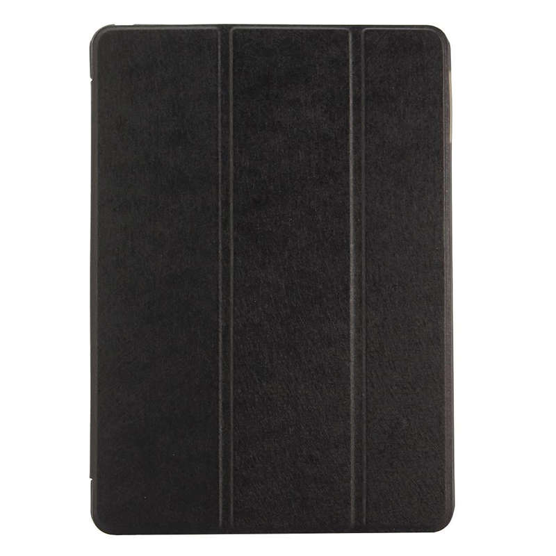 For iPad 9.7 (2018) & iPad 9.7 inch (2017) & iPad Air Silk Texture Horizontal Flip Leather Case w...