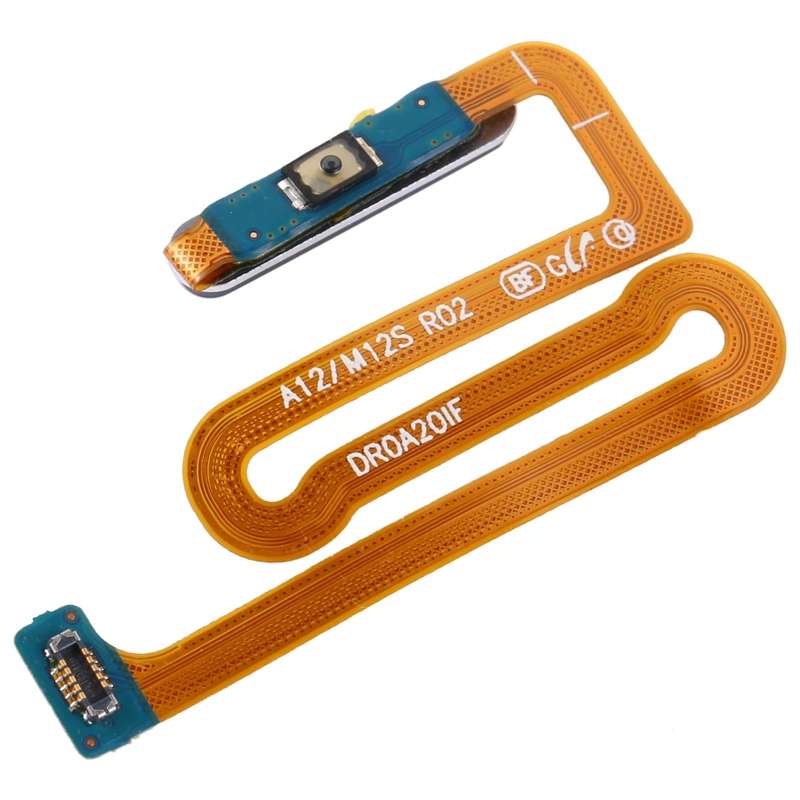 For Samsung Galaxy M12 / A12 / SM-A125 / M125 Fingerprint Sensor Flex Cable(Grey)