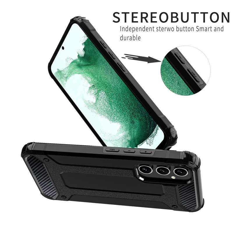 For Samsung Galaxy A54 5G Magic Armor TPU Hard PC Phone Case(Black)