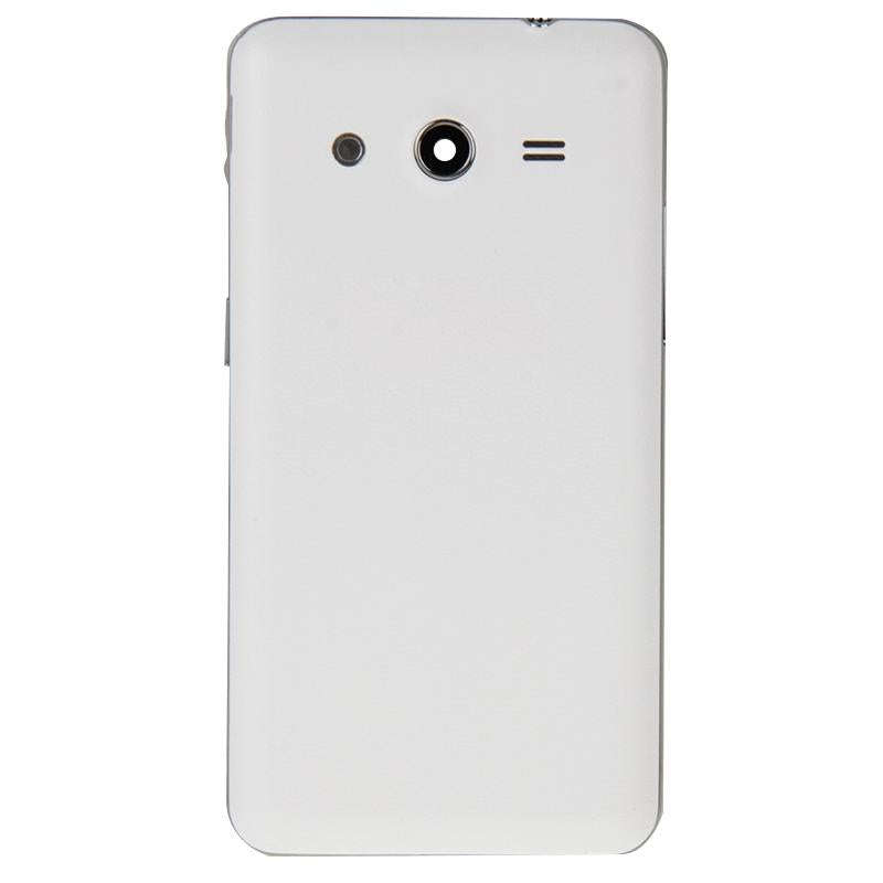 For Galaxy Core 2 / G355 Full Housing Cover (Middle Frame Bezel + Battery Back Cover) + Home Butt...