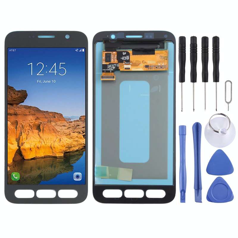 Original Super AMOLED LCD Screen for Samsung Galaxy S7 active SM-G891 With Digitizer Full Assembl...