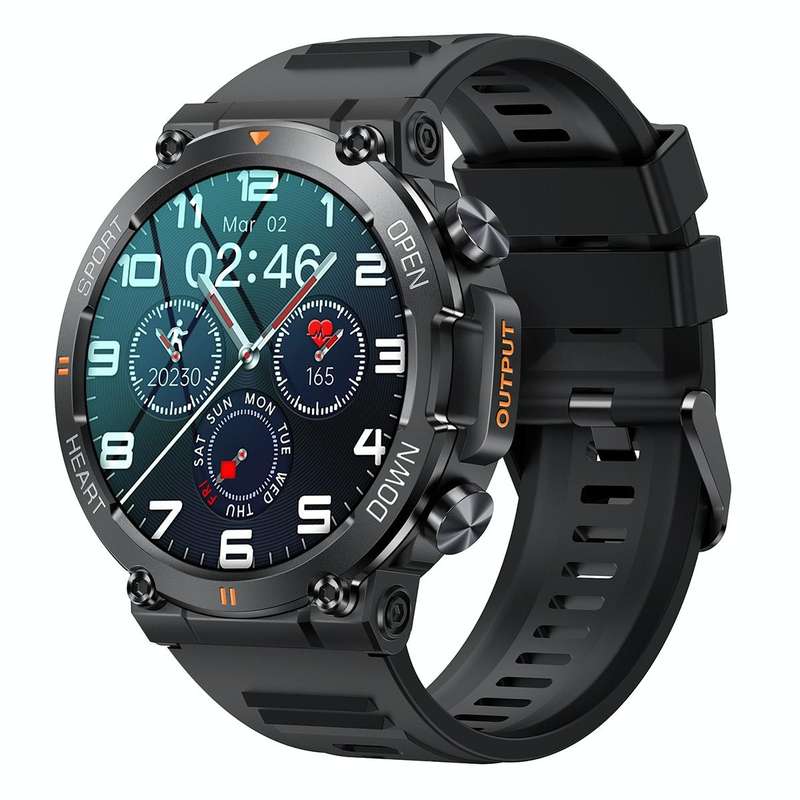 K56 Pro 1.39 inch Smart Silicone Strap Wristband Support Heart Rate Monitoring / Blood Pressure M...