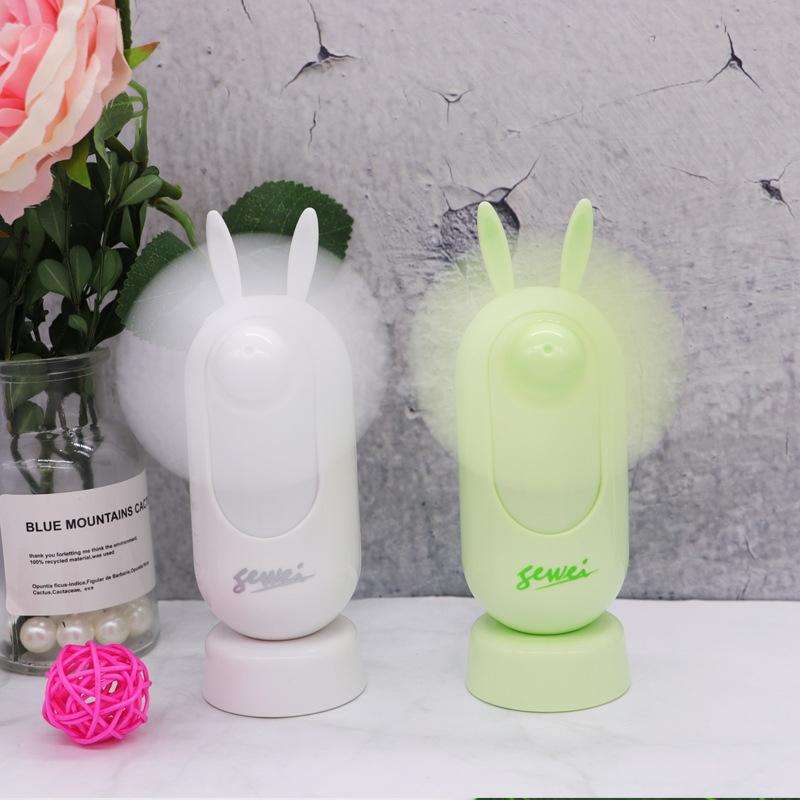 Portable USB Charging Silent Handheld Fan(Blue)