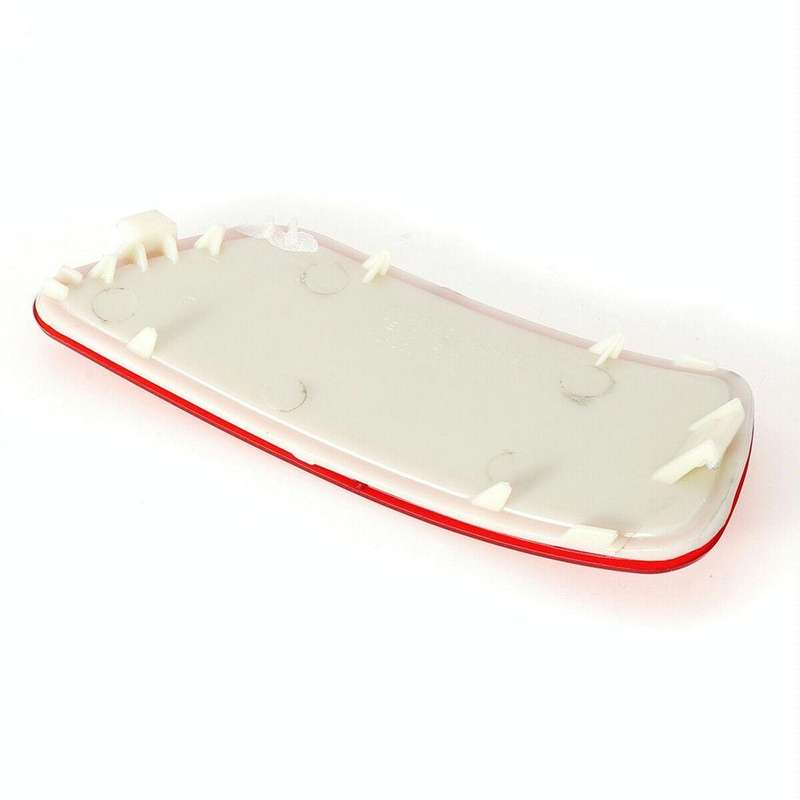 1 Pair For Jeep Grand Cherokee 2011-2018 Car Rear Bumper Lamp Reflector 57010720AC 57010721AC(Red)