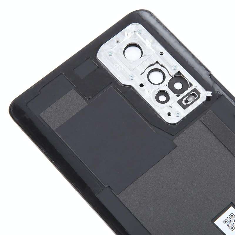 For ZTE Axon 30 5G A2322 Battery Back Cover with Camera Lens Cover(Black)