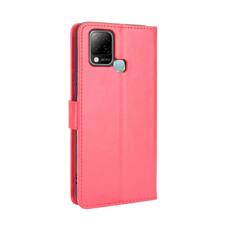 For Infinix Hot 10s X689 Crazy Horse Texture Horizontal Flip Leather Case with Holder & Card Slot...