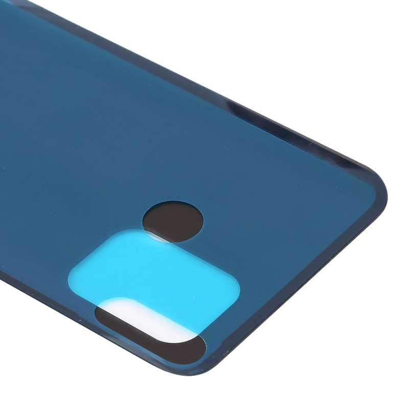 Glass Material Battery Back Cover for Xiaomi Mi 10 Lite 5G/Mi 10 Youth 5G(Blue)