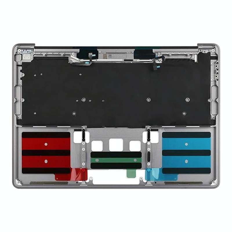 For Macbook Pro 13 inch 2021 A2338 C-side Cover + US Edition Key Board (Grey)