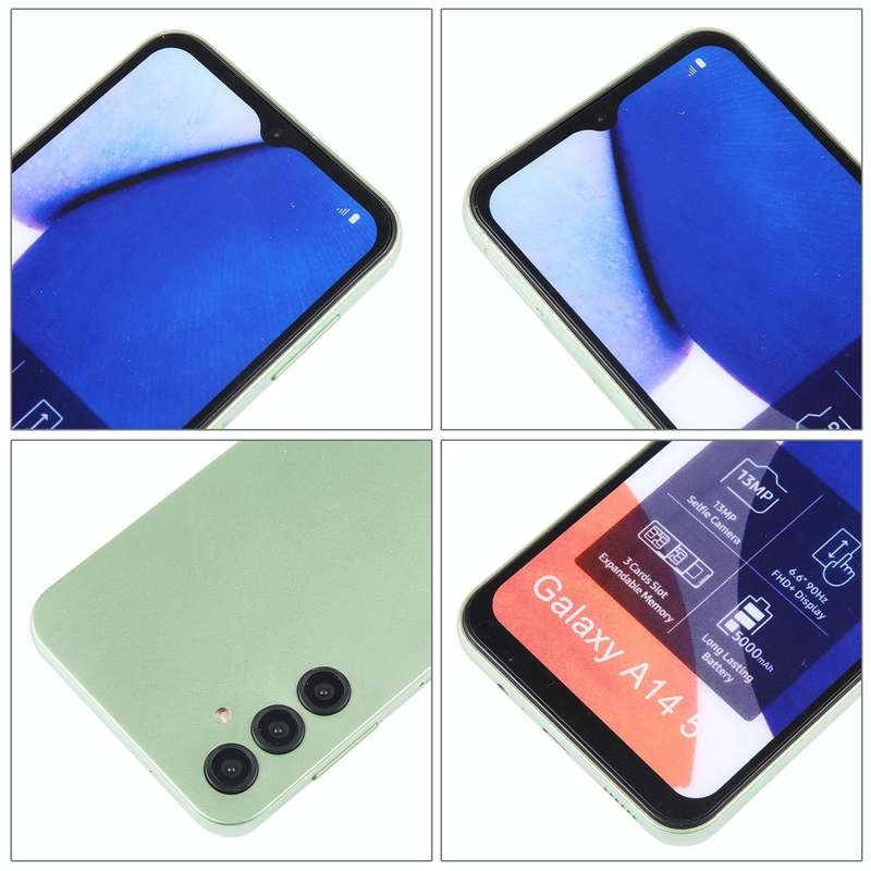 For Samsung Galaxy A14 5G Color Screen Non-Working Fake Dummy Display Model(Light Green)