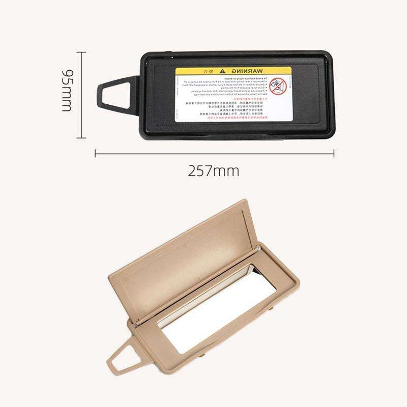 Car Front Row Right Sun Visor Makeup Mirror for Mercedes-Benz S Class W220 1998-2005, Left and Ri...