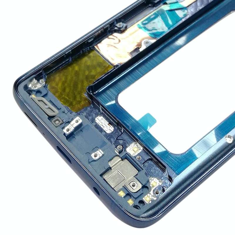 For Galaxy S9+ G965F, G965F/DS, G965U, G965W, G9650 Middle Frame Bezel (Blue)
