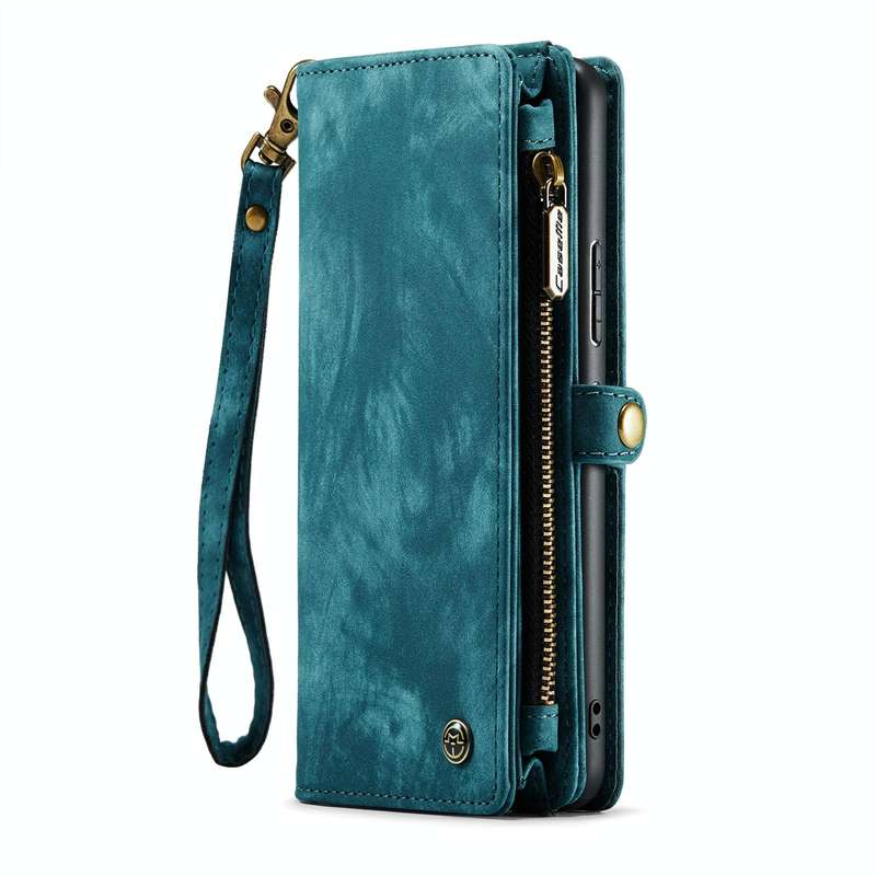 For Samsung Galaxy A53 5G CaseMe-008 Detachable Multifunctional Horizontal Flip Leather Case(Green)
