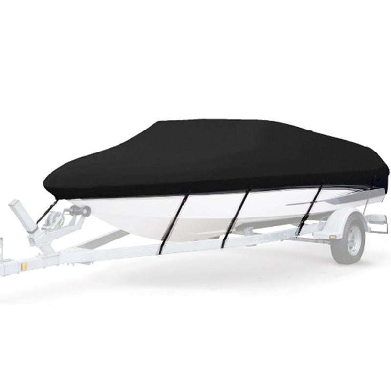 210D Waterproof Boat Cover Speedboat Towed Fishing V-Shaped Boat Cover Rain And Sun Protection Co...