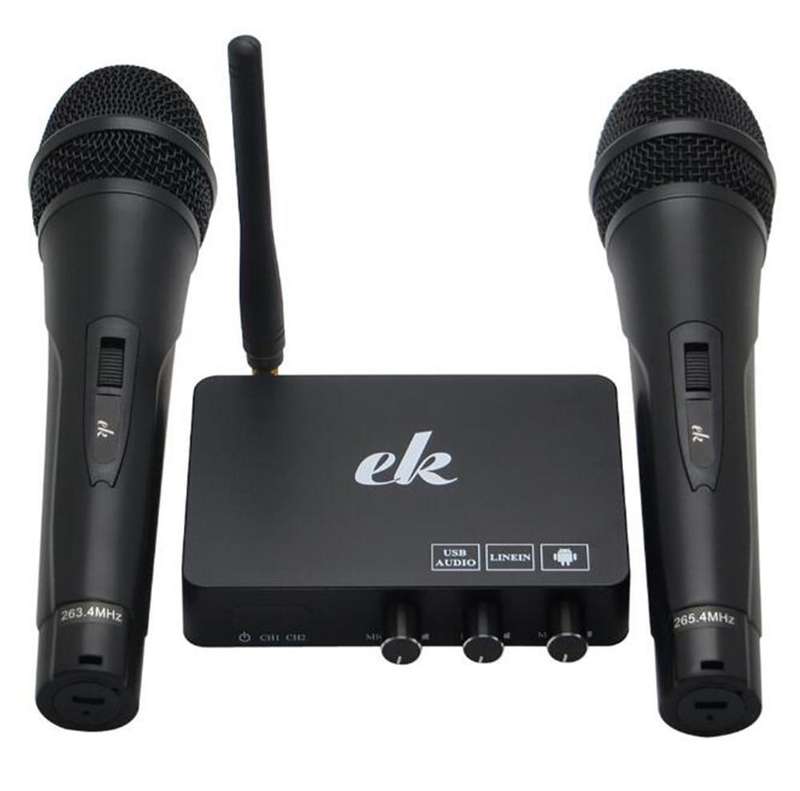 Home TV Network Karaoke Singing Equipment Set Sound Card Wireless Microphone Computer Karaoke KTV...