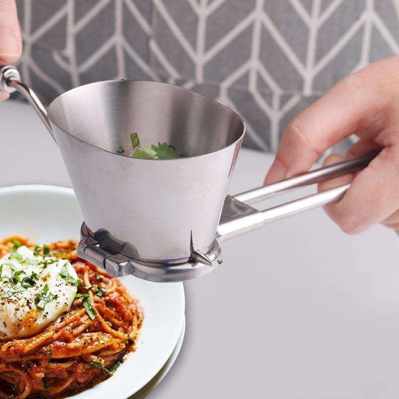 Stainless Steel Multi-Function Vegetable Chopper Herb Chopper Condiment Manual Coriander Chopper