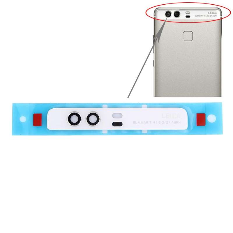 For Huawei P9  Back Camera Lens(White)