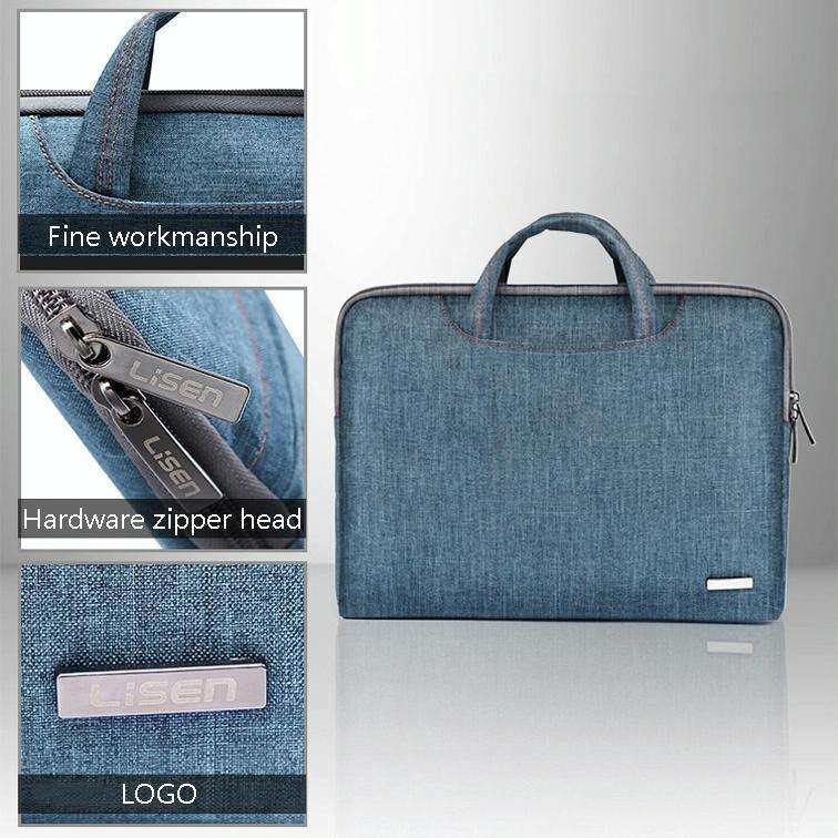 LiSEN LS-116 Simple Laptop Bag Business Laptop Liner Bag, Size: 11.6 inch(Canvas Bohemia)