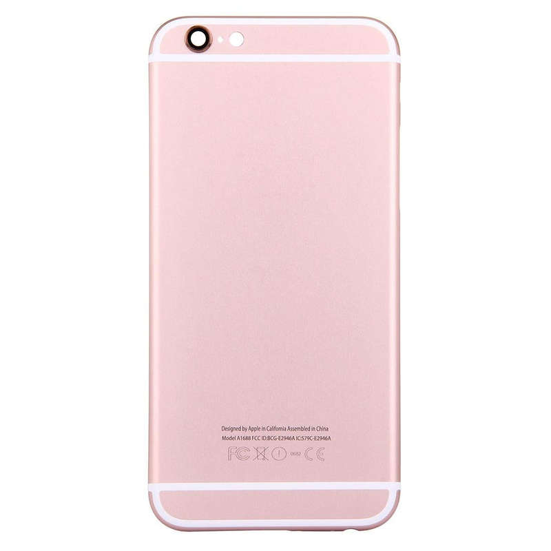 5 in 1 for iPhone 6s (Back Cover + Card Tray + Volume Control Key + Power Button + Mute Switch Vi...