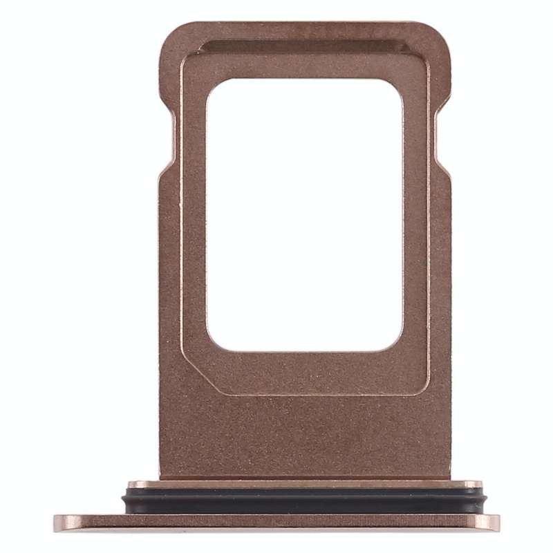 Double SIM Card Tray for iPhone XS Max (Double SIM Card)(Gold)