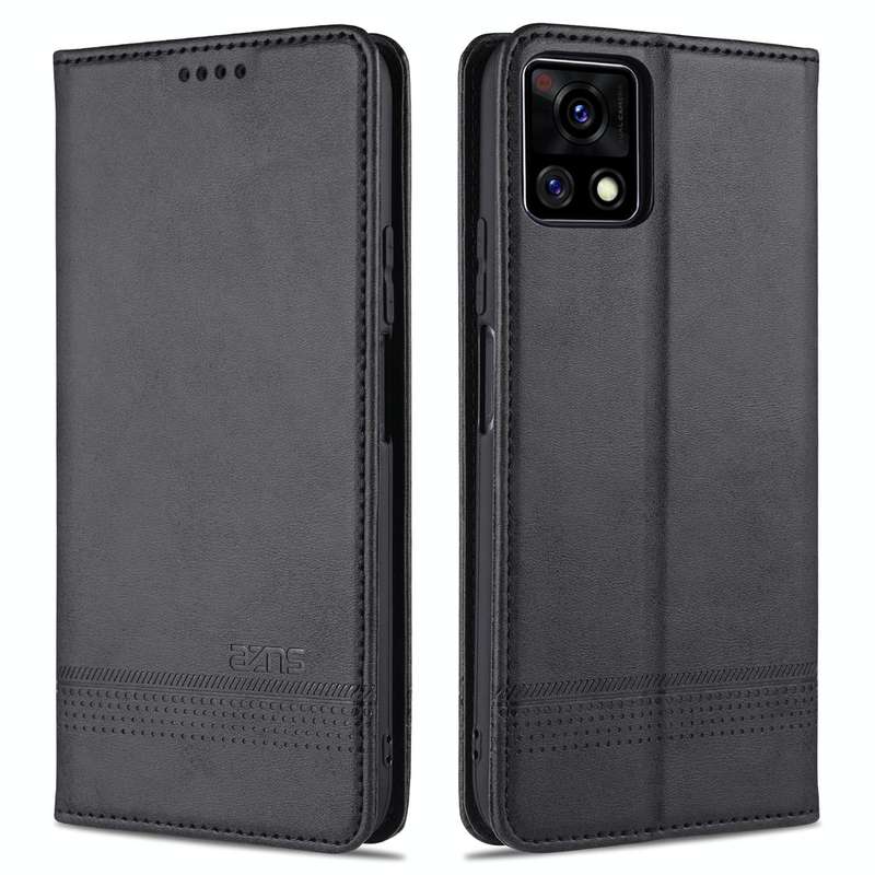 For vivo Y52s AZNS Magnetic Calf Texture Horizontal Flip Leather Case with Card Slots & Holder & ...