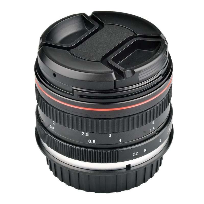 Lightdow EF 50mm F1.4 USM Large Aperture Portrait Fixed Focus Lens for Canon