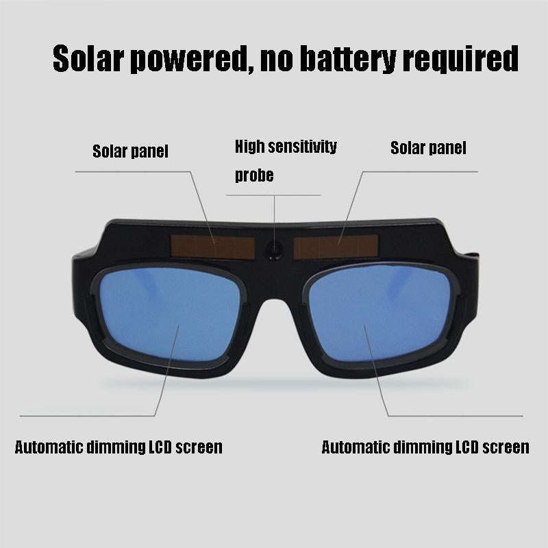 TX-012 Welding Anti-Ultraviolet And Anti-Glare Auto-Dimming Welding Goggles