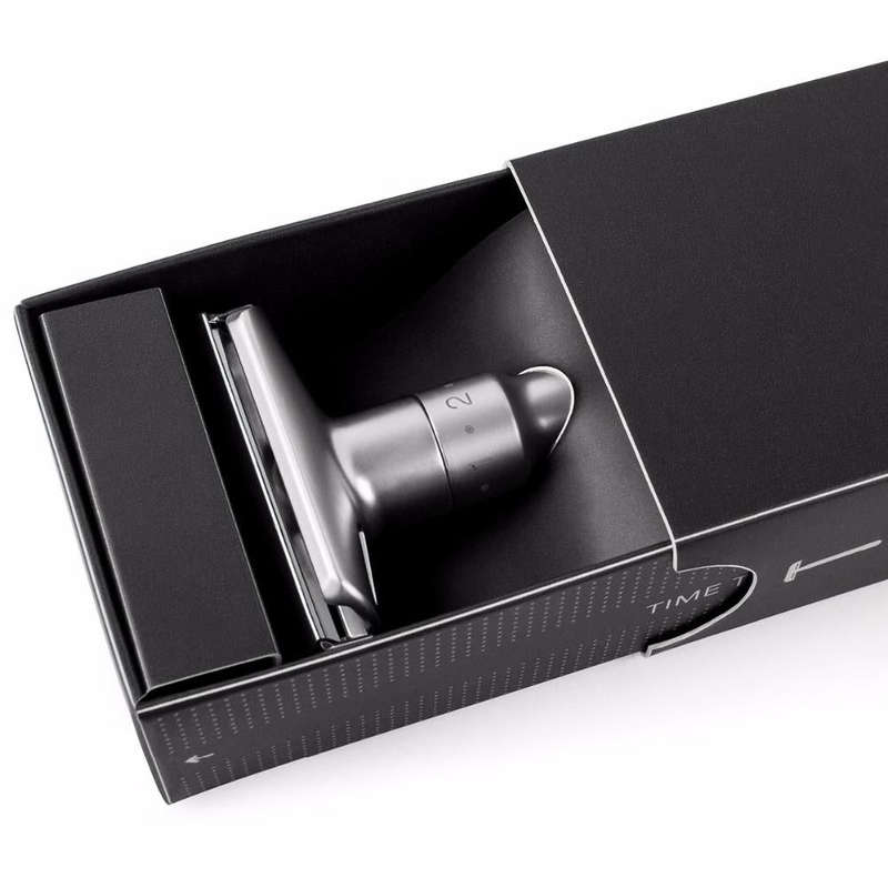Adjustable Safety Razor Double Edge Classic Mens Shaving Hair Removal Shaver with 5 Blades(Silver...