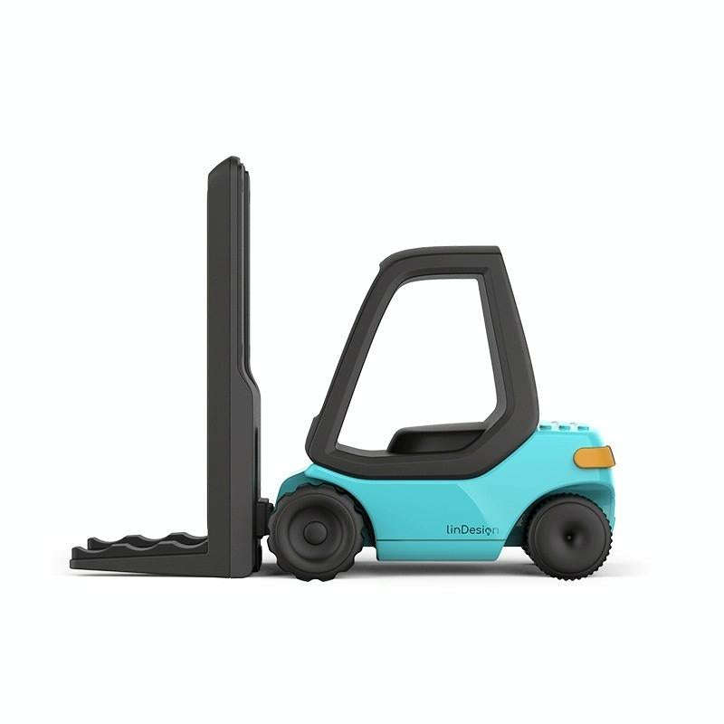 LinDesign CC01 Desktop Mobile Phone Holder Wireless Charger(Forklift)