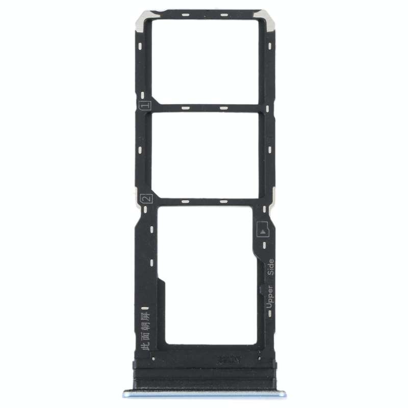 For vivo Y21 2021 / Y21S / Y21T / Y21T India SIM Card Tray + SIM Card Tray + Micro SD Card Tray (...
